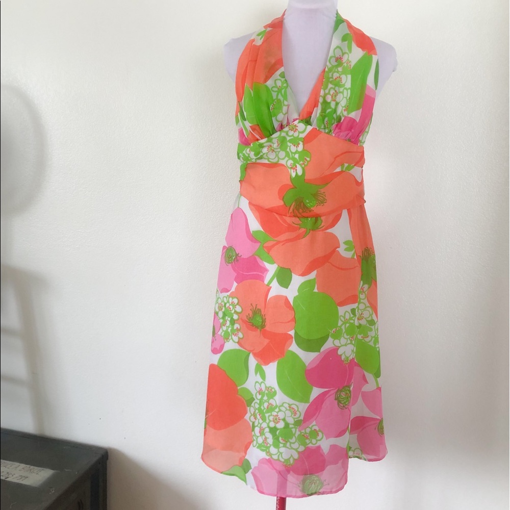 Vintage 60s floral summer dress